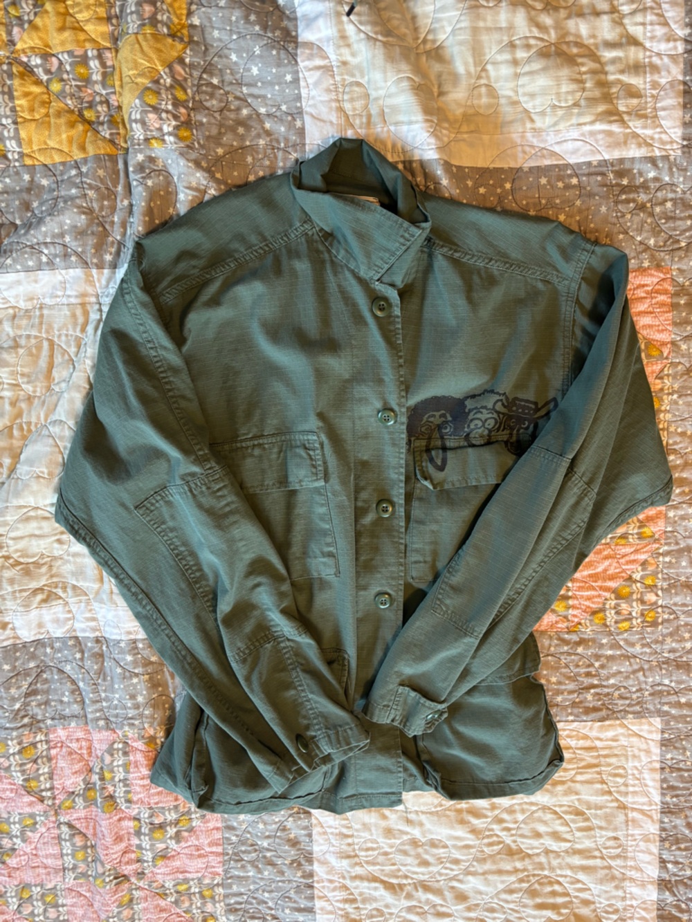Freak Brothers Cool Calm Studios Military Jacket/Utility Shirt - Picture 2 of 5